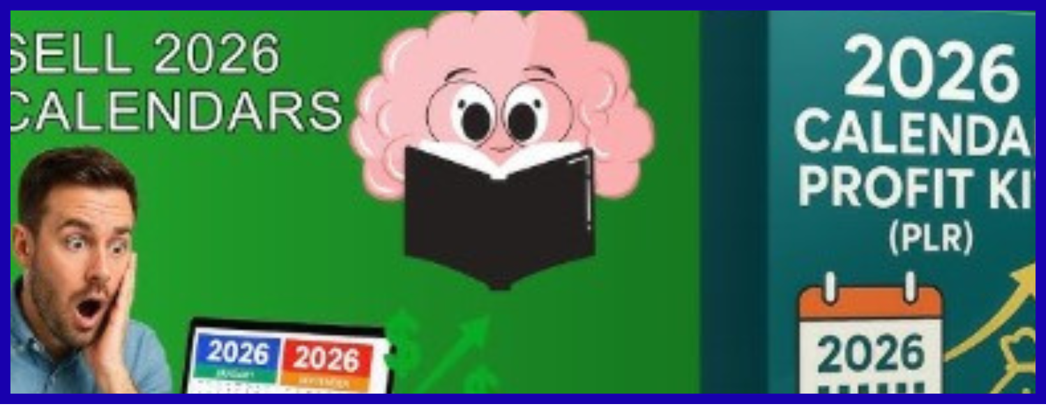 2026 Calendar Profit Kit with Unrestricted PLR